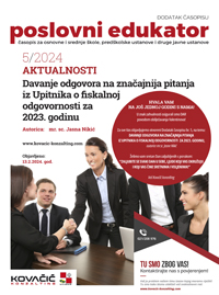 Dodatak časopisu broj 05/2024 - Davanje odgovora na značajnija pitanja iz Upitnika o fiskalnoj odgovornosti za 2023. godinu